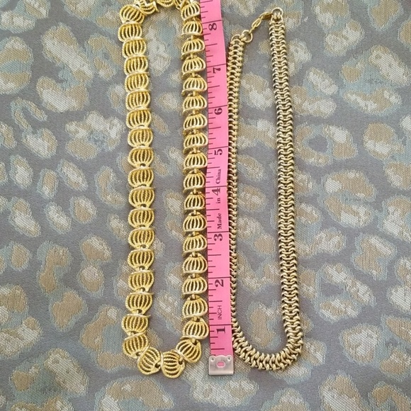 no name Jewelry - Bundle of gold necklaces.